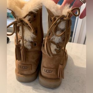 Tie back Ugg Boots